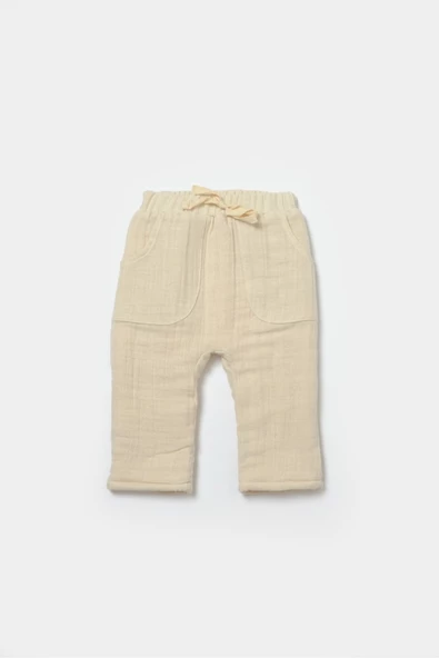 Bebek Uzun Kollu Tişört ve Pantolon Takım, %100 Pamuk, Bebek ve Yenidoğan Serisi - CSYM7021 - 4