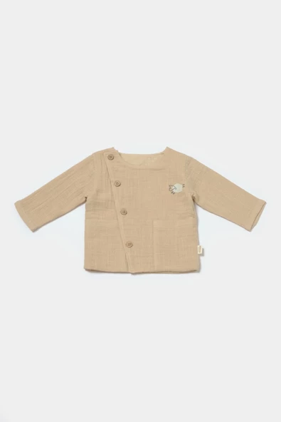 Bebek Uzun Kollu Tişört ve Pantolon Takım, %100 Pamuk, Bebek ve Yenidoğan Serisi - CSYM7020 - 4