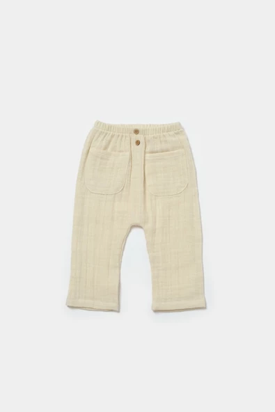 Bebek Uzun Kollu Tişört ve Pantolon Takım, %100 Pamuk, Bebek ve Yenidoğan Serisi - CSYM7024 - 6