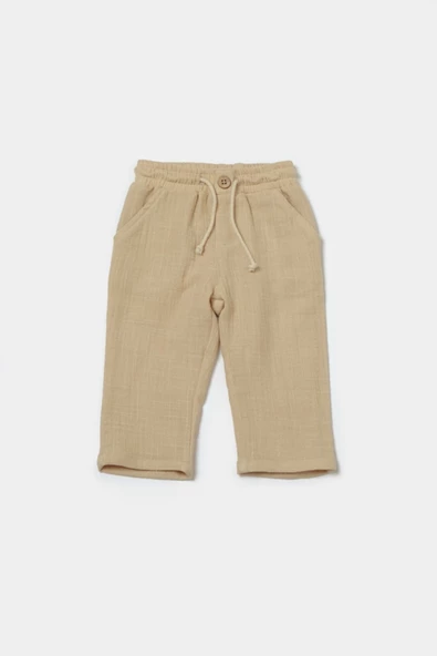 Bebek Kapüşonlu Ceket ve Pantolon Takımı, %100 Pamuk, Bebek ve Yenidoğan Serisi - CSYM7035 - 6