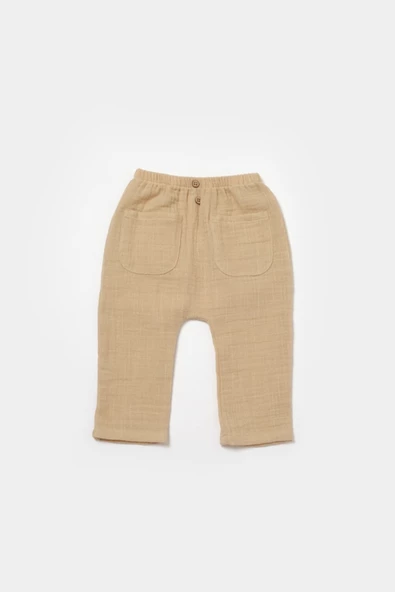 Bebek Uzun Kollu Tişört ve Pantolon Takım, %100 Pamuk, Bebek ve Yenidoğan Serisi - CSYM7026 - 6