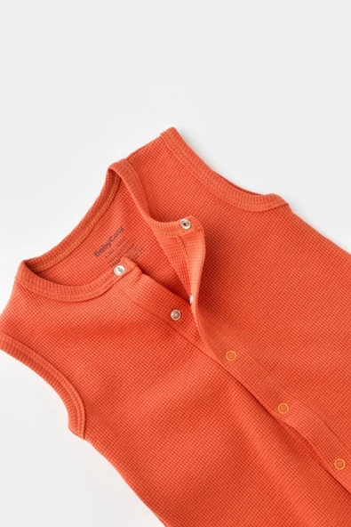 Bebek Kolsuz Tulum, %100 Organik Pamuk, Bebek ve Yenidoğan Serisi - CSYW1009