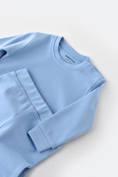 Bebek Pantolon ve Uzun Kollu Tişört Seti, %100 Organik Pamuk, Bebek ve Yenidoğan Serisi - CSY3031