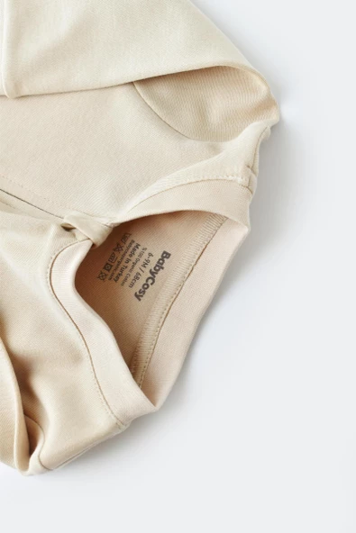 Bebek Fermuarlı Tulum, %100 Organik Pamuk, Bebek ve Yenidoğan Serisi - CSY3033 - 4