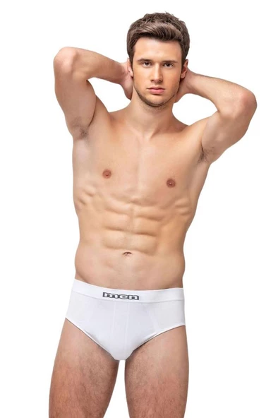 Elite Life 910 Erkek Dikişsiz Slip Külot Düz Renk - 3