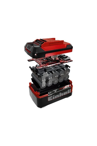 Einhell 18V 5.2 Ah Power-x-Change Plus Akü - 4511437 - Resim 4