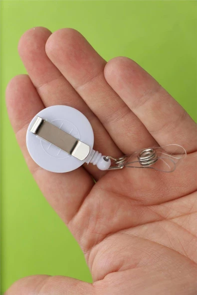 Baykuş Silikon Yoyo Yaka Kartlığı Yatay Dikey Kart Koruyucu - 3