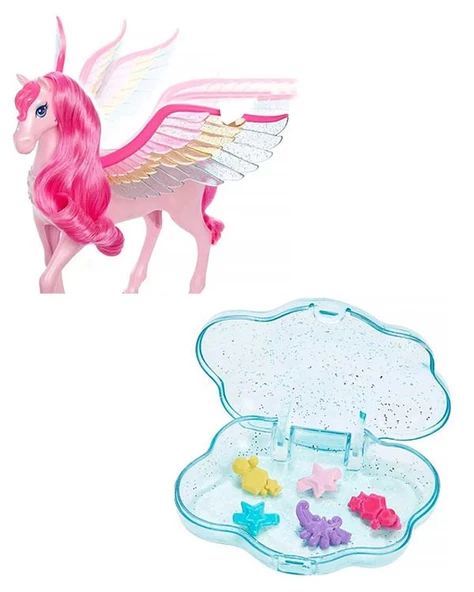 Mattel A Touch Of Magic Aksesuarlı Pegasus HLC40 - 3