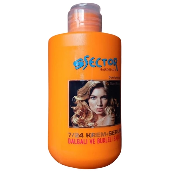 Sector 7/24 Şekillendirici  Saç Kremi Turuncu 300 ml - Resim 2