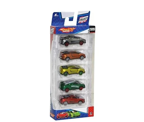 Toysan 26 5'li Speed Racer Metal Araba Oyuncak - 2