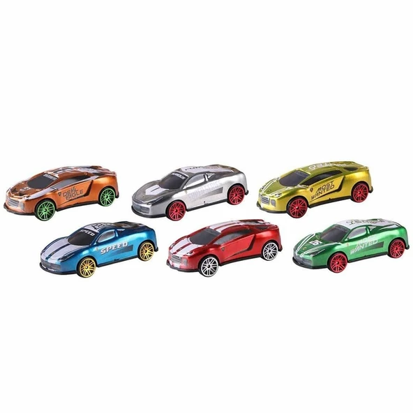Toysan 26 5'li Speed Racer Metal Araba Oyuncak - 7