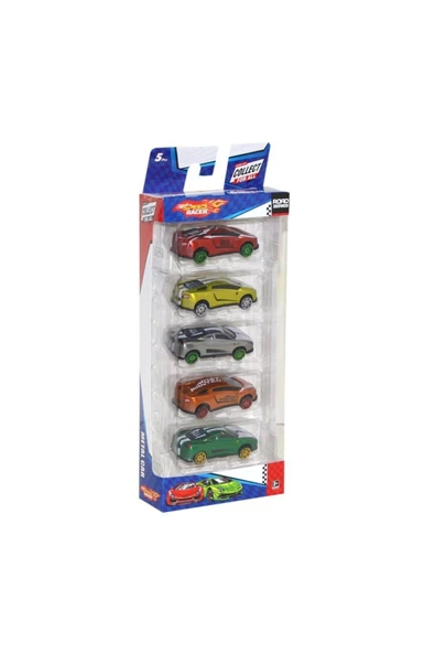 Toysan 26 5'li Speed Racer Metal Araba Oyuncak - 6
