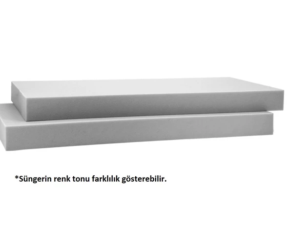 Mandaş Süngerli 2 Kişilik Salıncak Minder Seti (Pamuklu Kumaş)-Denizci Gri - Resim 5