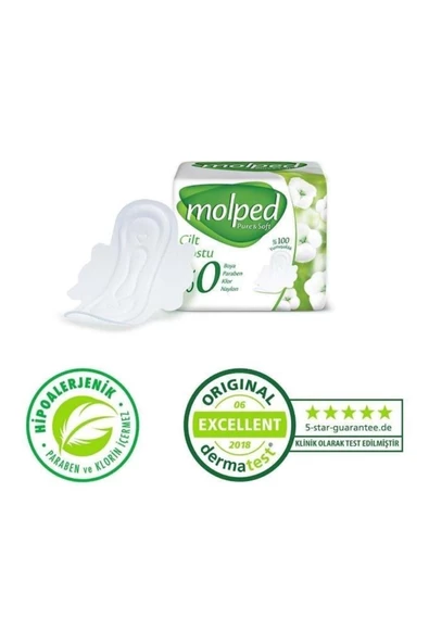 Molped Pure&Soft Hijyenik Ped Mega Fırsat Gece 240 Adet - 3