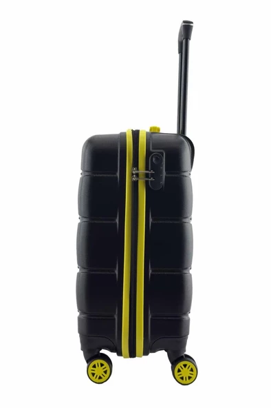 Louisiana Polo Kabin Boy Valiz 4x2 Teker Siyah 1164 - 3