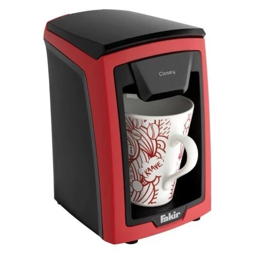 Fakir Closey Filtre Kahve Makinası Kırmızı + Bardak Hediyeli - 2