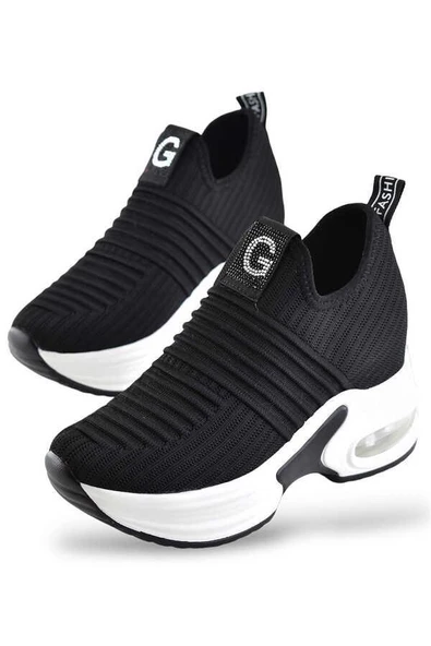 GUJA 24Y300-8 GİZLİ DOLGU TEKSTİL KADIN SPOR AYAKKABI - Resim 5