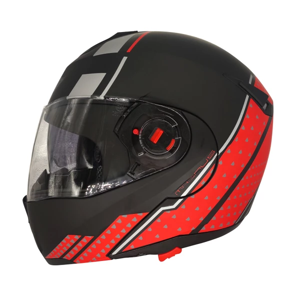 Free-M Magnus 961 Güneş Vizörlü Çeneden Açılır Kask - 2