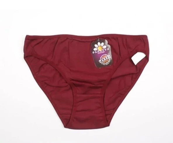 PAPATYA 0200 BAYAN %100 PAMUK BİKİNİ KÜLOT 12 ADET - Resim 5