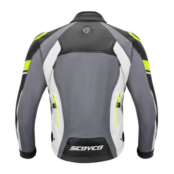 SCOYCO JK152 4 MEVSİM MONT DERİ SARI - 5