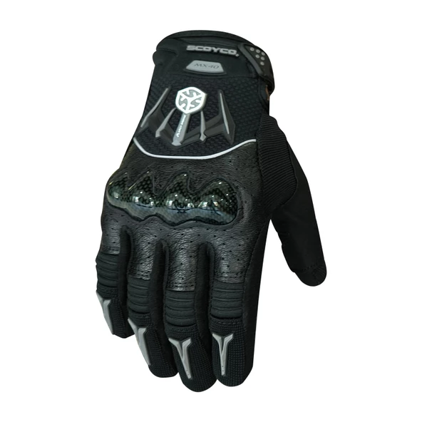 SCOYCO MX40 CARBON SİYAH ELDİVEN ürün görseli