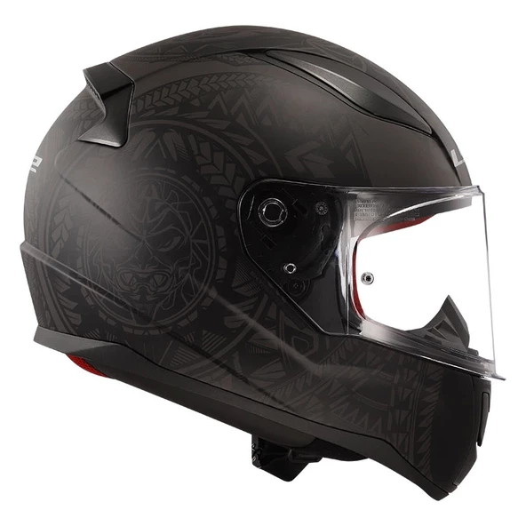 LS2 RAPID TAKAROA MAT SİYAH KASK - 3