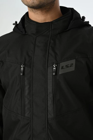 LS2 METROPOLIS EVO KIŞLIK MONT SİYAH - 6