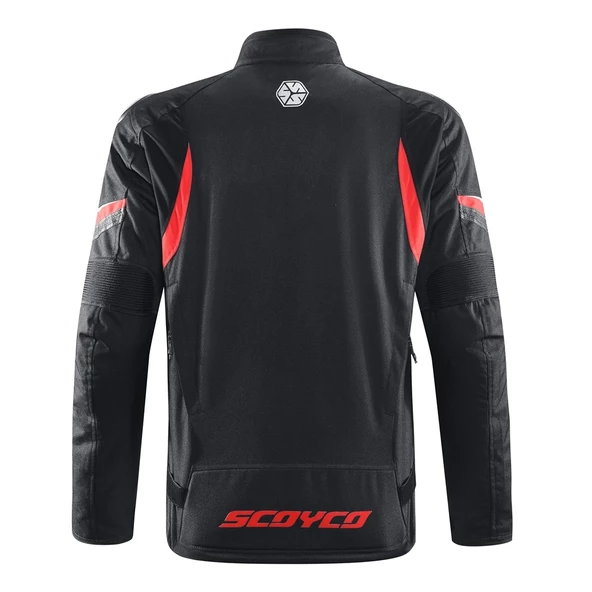 SCOYCO JK176 4 MEVSİM MONT SİYAH-KIRMIZI - 3
