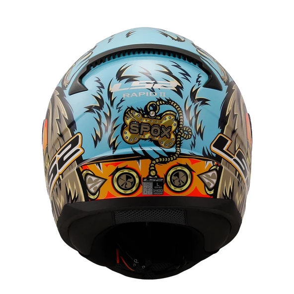 LS2 RAPID 2 NEO MAVİ-MOR KASK - 3