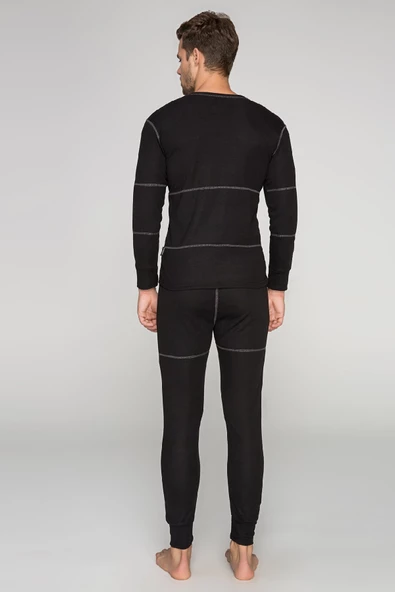 Thermoform Active Plus Yetişkin Termal İçlik Set Siyah - 5