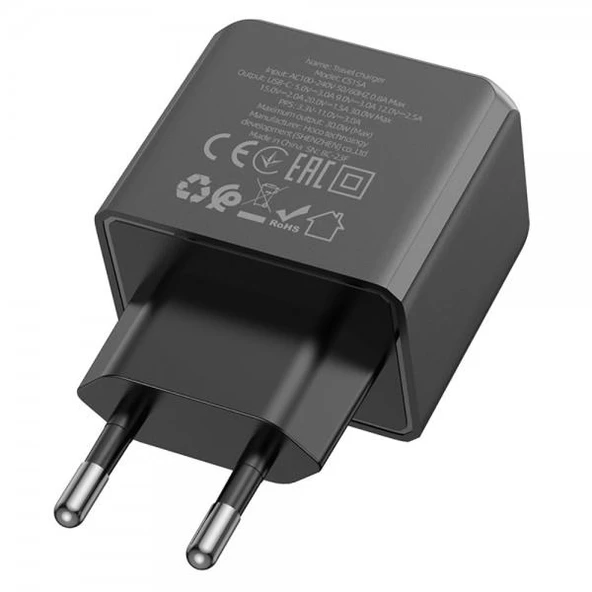 Polham Super Şarj Pd Type-C Girişli  30W Şarj Başlık Samsung Huawei Xiaomi Oppo İphone Şarj Başlığı - 3