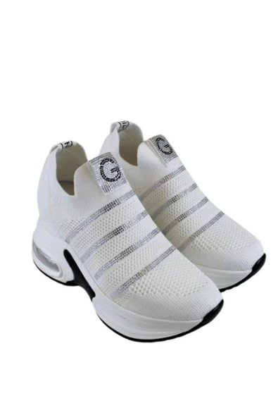 GUJA 24Y300-4 GİZLİ DOLGU TAŞLI TRİKO KADIN SPOR AYAKKABI - Resim 9