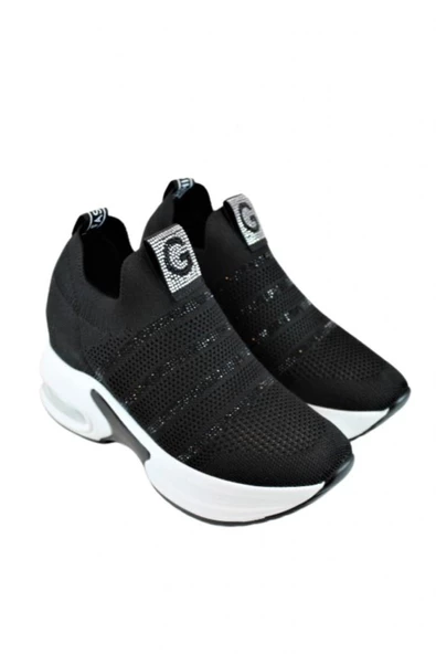 GUJA 24Y300-4 GİZLİ DOLGU TAŞLI TRİKO KADIN SPOR AYAKKABI - Resim 7