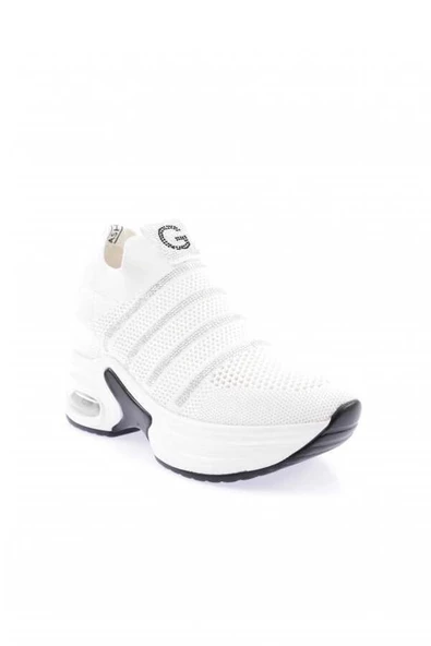 GUJA 24Y300-4 GİZLİ DOLGU TAŞLI TRİKO KADIN SPOR AYAKKABI - Resim 3