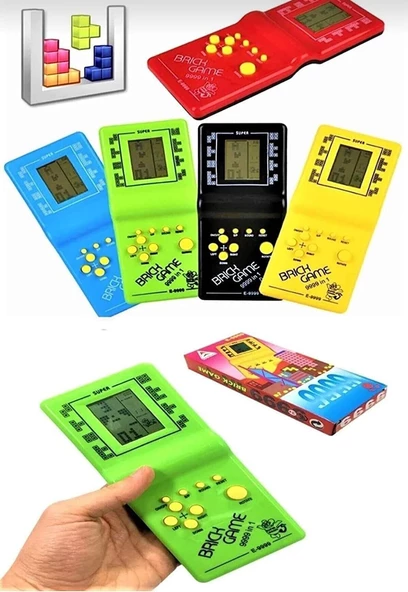 Tetris Kutulu Nostaljik Atari Oyunu Pilli Oyuncak - 2