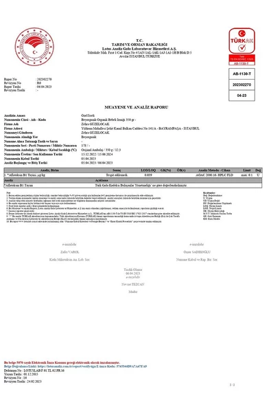 Organik Bebek Irmik 350gr - Resim 3