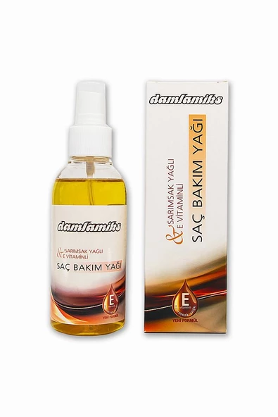 Damlamiks Sarımsak Yağlı Ve E Vitaminli Saç Bakım Yağı 150 ml ürün görseli 1