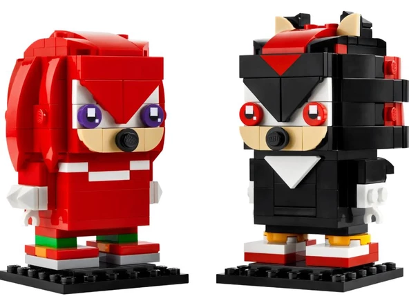 LEGO Brickheadz 40672 Sonic The Hedgehog: Knuckles ve Shadow