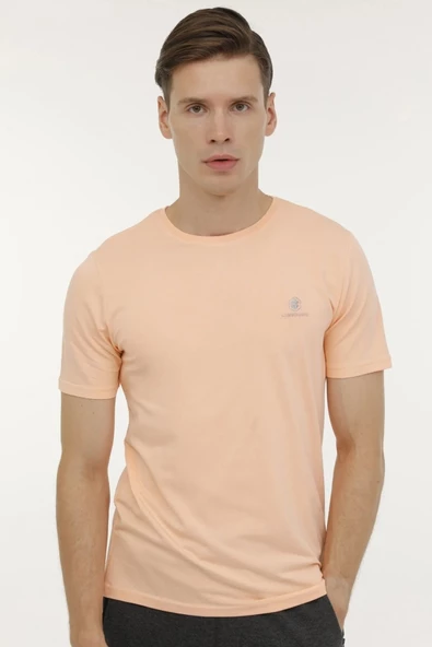 Lumberjack 4M M-CT110 Bsc C Nk Erkek Kısa Kollu Tişört M-CT110 Samon ürün görseli 1