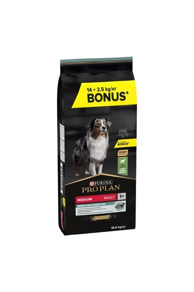 Pro Plan Kuzu Etli Yetişkin Kuru Köpek Maması 14+2.5 Kg