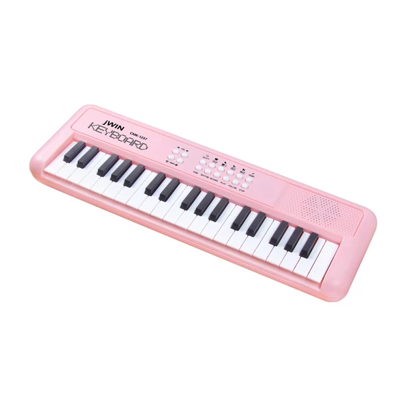 Jwin CMK-1237 37 Tuşlu Elektronik Org (Etiket. Adaptör Hediye) - Pembe - 3