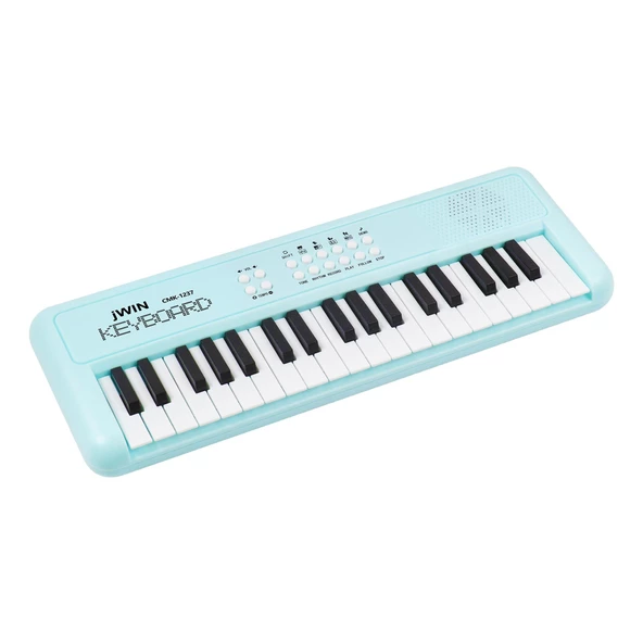 Jwin CMK-1237 37 Tuşlu Elektronik Org (Etiket. Adaptör Hediye) - Turkuaz - 2