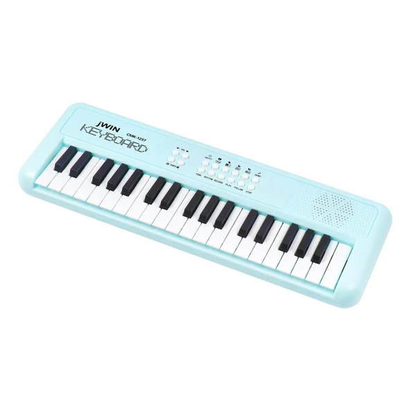 Jwin CMK-1237 37 Tuşlu Elektronik Org (Etiket. Adaptör Hediye) - Turkuaz - 3