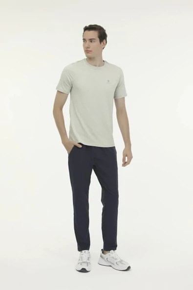 Lumberjack 4M M-CT110 Bsc C Nk Erkek Kısa Kollu Tişört M-CT110 Yeşil - Resim 3