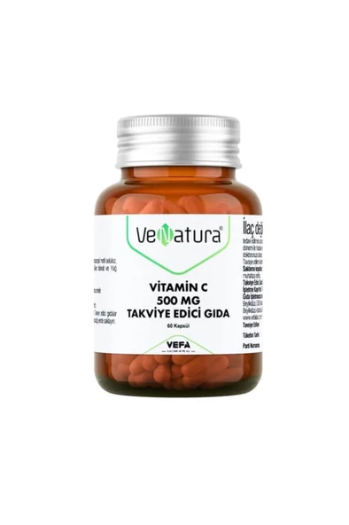 Venatura Vitamin C 500 Mg Takviye Edici Gıda