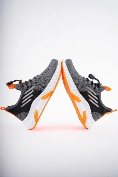 Muggo JETSON Günlük Unisex Çocuk Garantili Bağcıklı Rahat Sneaker Spor Ayakkabı - 2