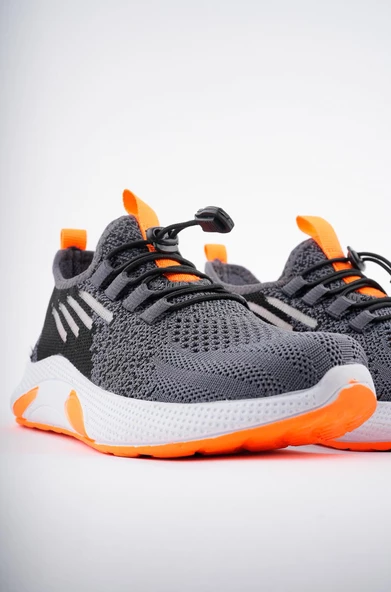 Muggo JETSON Günlük Unisex Çocuk Garantili Bağcıklı Rahat Sneaker Spor Ayakkabı - 7