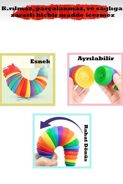 Sevimli Eğitici Tırtıl 0863 - 4