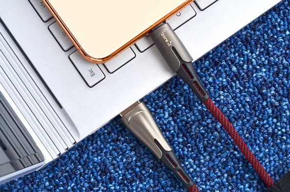 Zore Lightning Focus 2.4A Hızlı Şarj Usb Kablo - 2