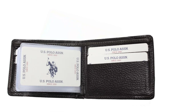 Plcuz 7614 U.S.Polo Assn.Hakiki Deri Erkek Cüzdan, Kartlık - 6